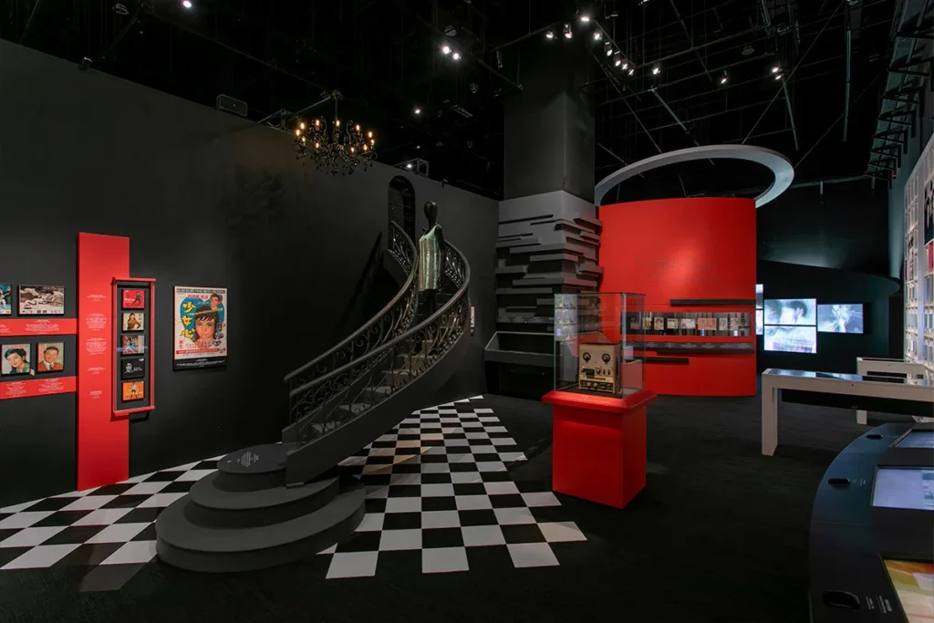 Rebel Arkitekt's project management expertise is showcased in this atmospheric exhibition zone at the Hong Kong Heritage Museum, where historical narratives and pop culture converge through thoughtful design and curation.