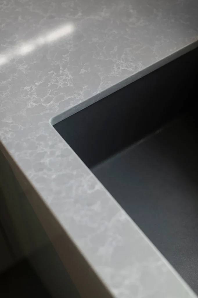 sleek countertop showcasing modern craftsmanship